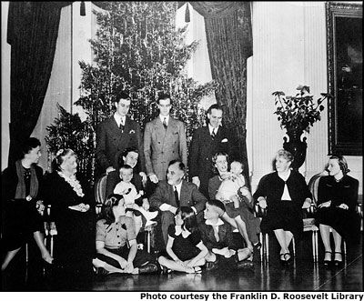 Рождество в Белом Доме 1904 года. Рузвельт смирился с Ёлкой
